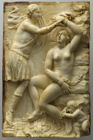 Relief rectangulaire : Persée délivrant Andromède
