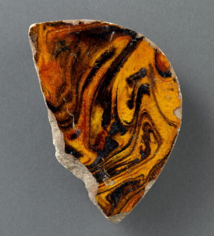 Fragment : marbrure