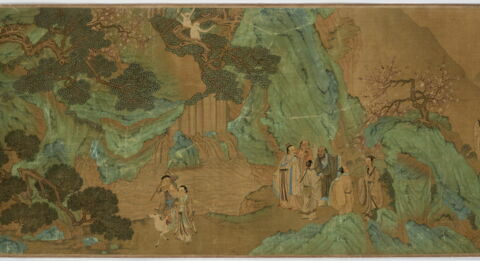 Rouleau: Immortels dans un paysage, image 17/18