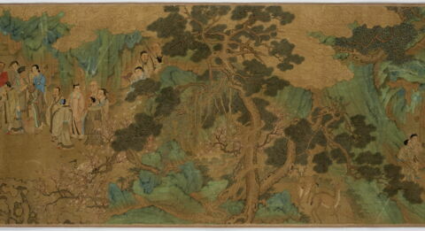 Rouleau: Immortels dans un paysage, image 14/18