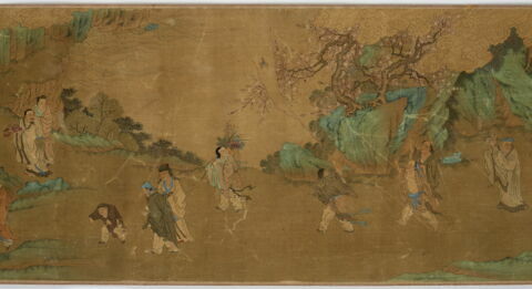 Rouleau: Immortels dans un paysage, image 15/18