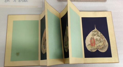 Album représentant vingt luohan 罗汉, image 27/30