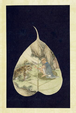 Album représentant vingt luohan 罗汉, image 4/30