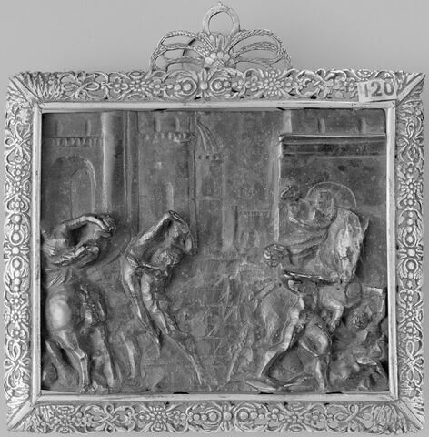 Bas-relief : l'enlèvement des Sabines., image 1/1