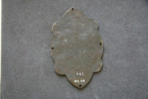 Plaque ovale et quadrilobée : Christ de Majesté, image 5/5