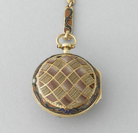 Montre ronde et châtelaine, image 10/13