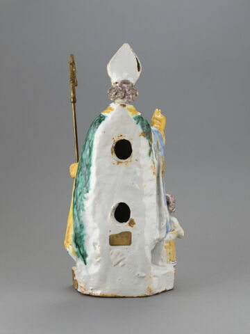Statuette : saint Nicolas, image 3/5