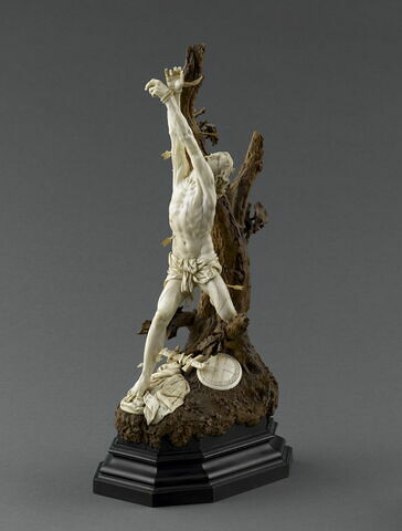 Statuette : saint Sébastien, image 5/12