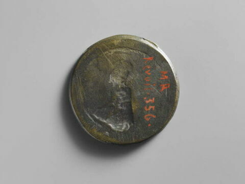 Médaille : Caterina Bonz[agno] et son fils Flaminio, image 2/2