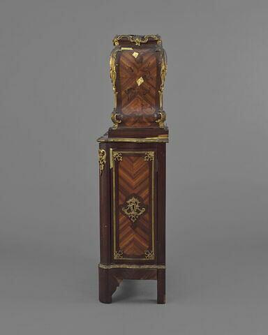 Meuble à hauteur d'appui surmonté d'un cartonnier de style Louis XV, image 4/11