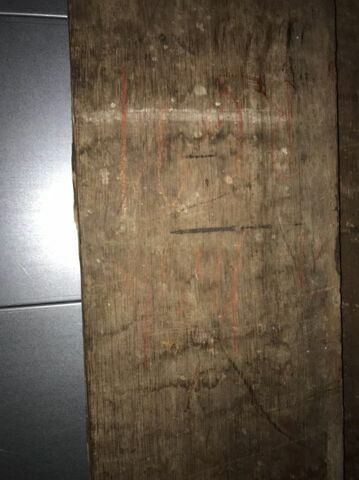 Deux fragments d'un panneau de lambris décorés d'une rosace centrale, image 4/13