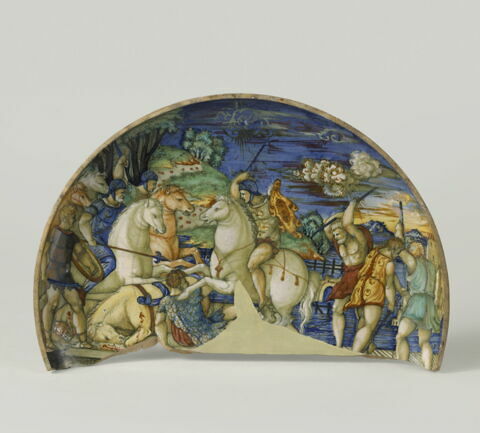 Fragment de coupe ronde : Horatius Coclès, image 3/5