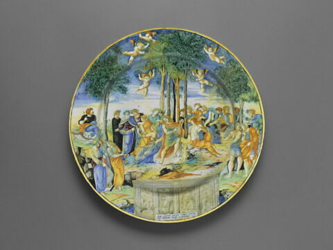 Plat rond : le Parnasse