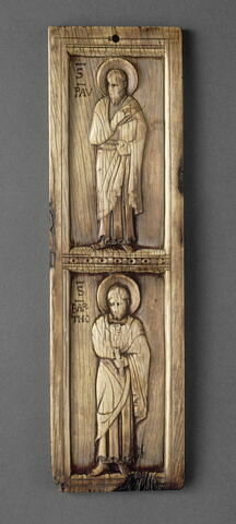 Volet droit d'un triptyque : saint Paul, saint Barthélemy, image 1/5