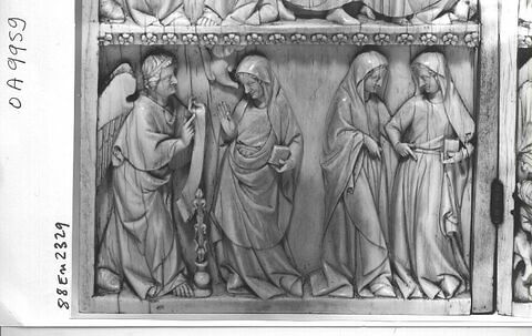 Diptyque : scènes de la Vie de la Vierge et de la Passion, image 6/7