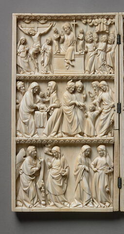 Diptyque : scènes de la Vie de la Vierge et de la Passion, image 4/7