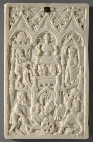 Tablettes à écrire : la Fontaine de Jouvence ; le château d'Amour, image 3/3