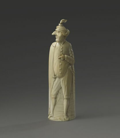 Râpe à tabac : personnage de la comédie italienne (Meo Patacca ?), image 3/4