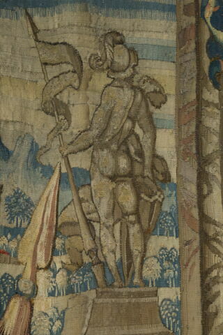 Scène d'offrande, d'une tenture de l'Histoire de Pompée, image 4/6