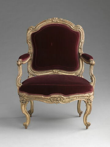 Fauteuil à la Reine et à châssis, d'une suite de quatre, image 2/3