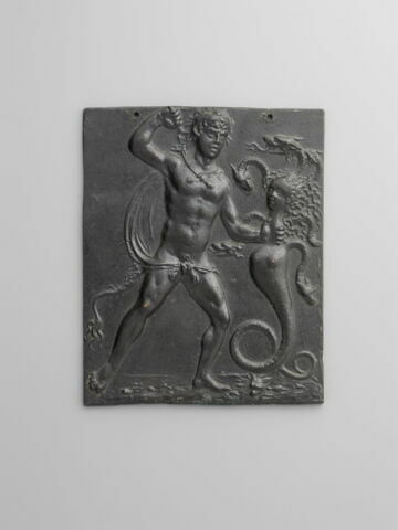 Plaquette : Hercule et l'hydre