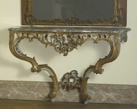 Console d'applique à deux pieds, image 1/2