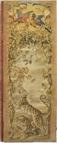 Paravent à cinq feuilles avec animaux, image 6/10