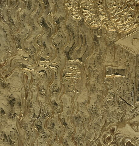 Fond de coupe en argent doré : Diane et Actéon, image 2/3