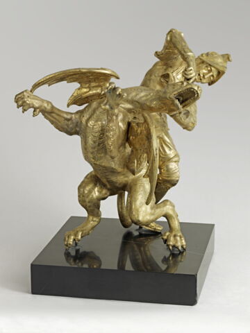 Groupe sculpté : Jason terrassant le dragon, image 2/2