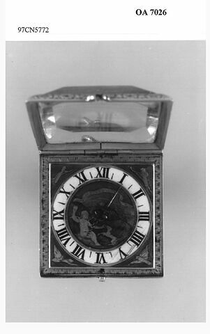 Montre carrée à devises, image 9/10
