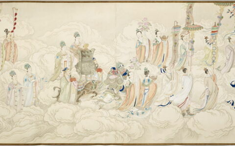 L'officier des eaux, troisième originel (Xiayuan shuiguan tu
下元水官圖), image 7/17