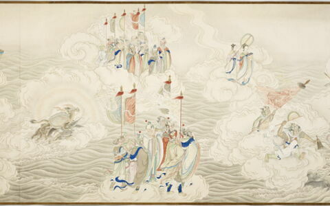 L'officier des eaux, troisième originel (Xiayuan shuiguan tu
下元水官圖), image 10/17