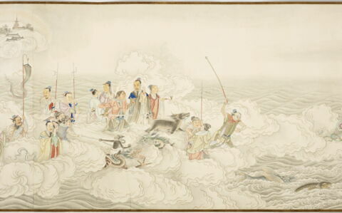 L'officier des eaux, troisième originel (Xiayuan shuiguan tu
下元水官圖)