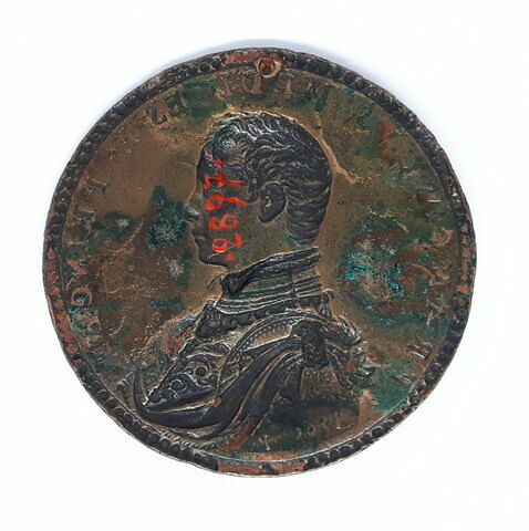 Médaille : François Ier de Médicis, (1541-1587), duc de Toscane, image 2/2