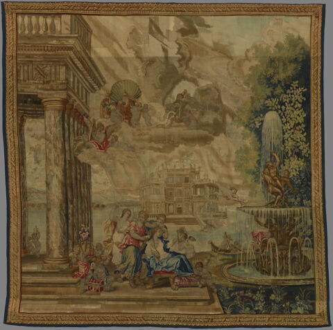 La toilette de Vénus, d'une tenture des Dieux