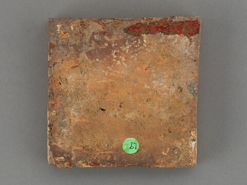 Carreau de pavement bicolore, d'un ensemble de trois (OA 10218 18 à 20), image 2/2