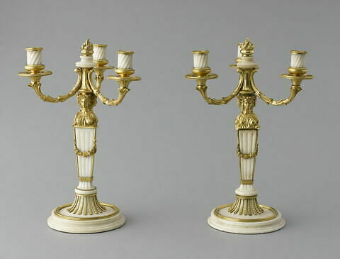 Paire de candélabres à trois branches, image 3/16
