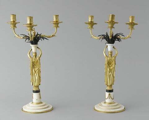 Paire de candélabres à trois branches, image 11/16