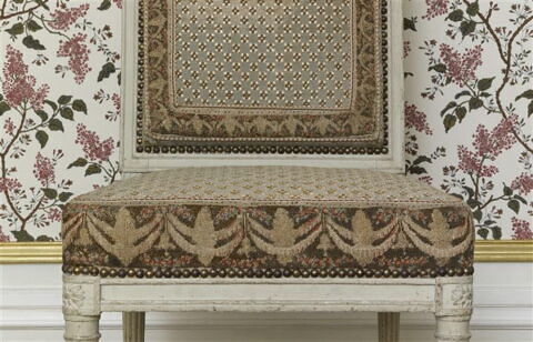 Chaise, d'un ensemble de six chaises et deux bergères d'un salon du château de Madame Elisabeth à Montreuil (OA 9972 à OA 9979), image 4/7