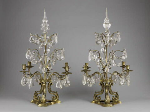 Girandole à cinq lumières, d'une paire (avec OA 5154 2), image 2/5