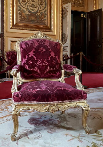 Fauteuil de style Louis XV., image 1/1