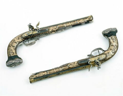 Deux paires de pistolets de Napoléon Ier, image 2/2