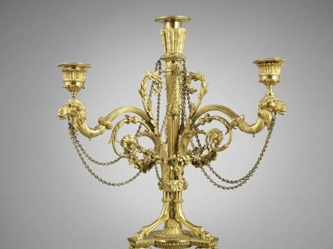 Candélabre à quatre lumières, d'une paire (avec OA  6896 1), image 6/7