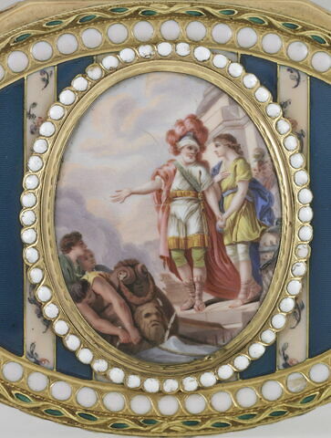 Tabatière ovale., image 3/6