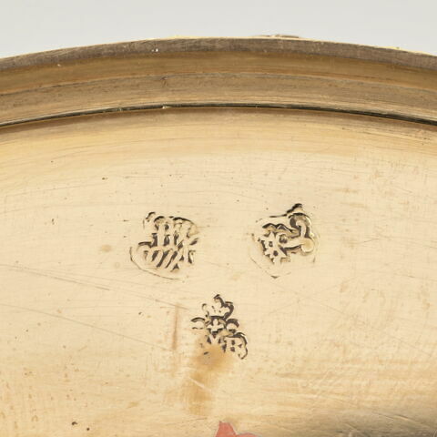 Tabatière ovale en or de couleurs ornée de miniatures, image 3/9