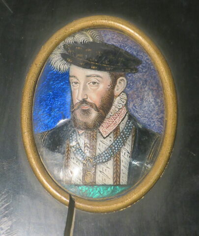 Plaque : Henri II en buste