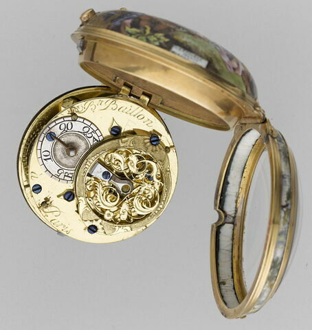 Montre ronde : Hercule et Omphale, image 3/12