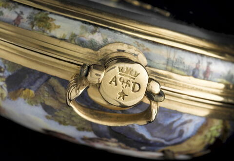 Montre ronde : Hercule et Omphale, image 11/12