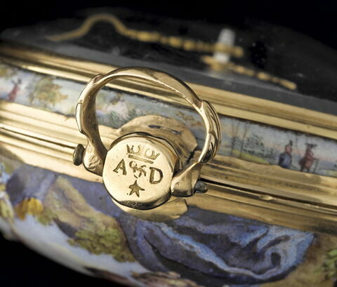 Montre ronde : Hercule et Omphale, image 12/12