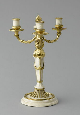 Candélabre à trois branches, d'une paire (MV 854), image 8/16